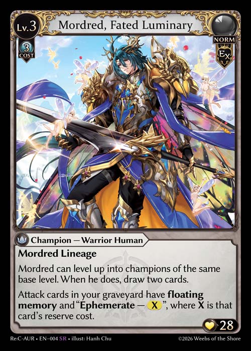 Mordred, Fated Luminary