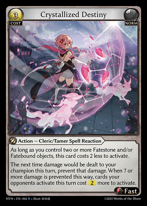 Crystallized Destiny