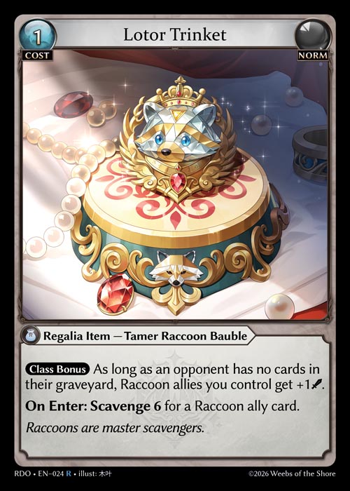 Lotor Trinket