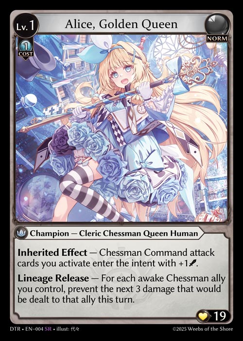 Alice, Golden Queen