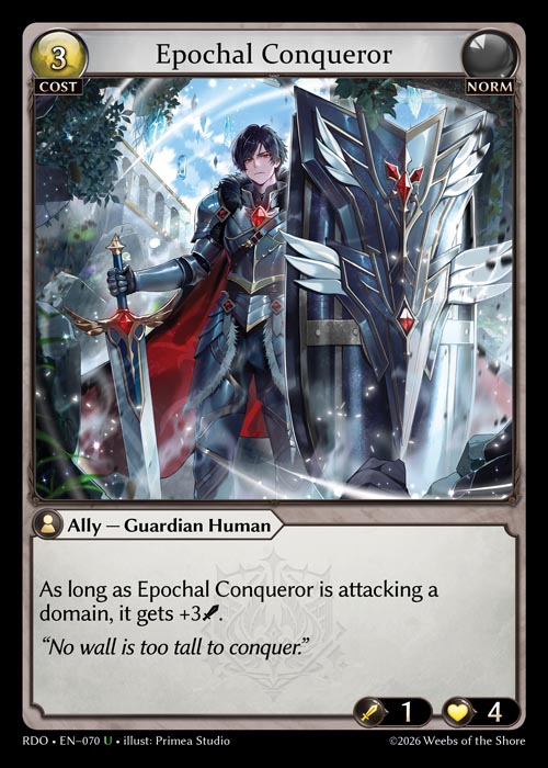 Epochal Conqueror