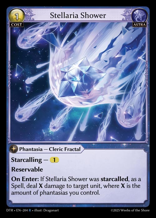Stellaria Shower