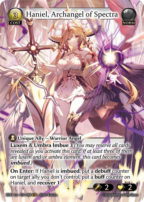 Haniel, Archangel of Spectra