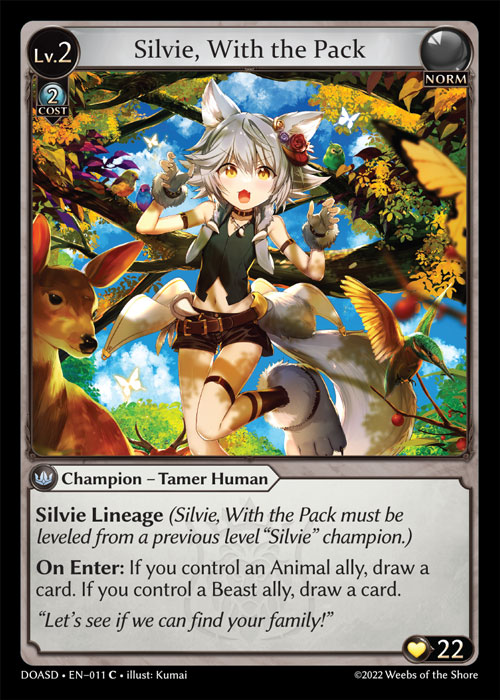 Silvie, Loved by All (CSR) - Dawn of Ashes Starter Decks