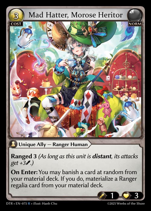 Mad Hatter, Morose Heritor