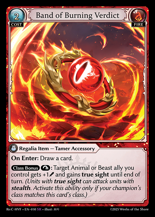 Band of Burning Verdict