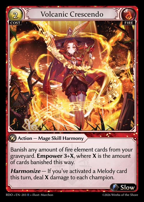 Volcanic Crescendo