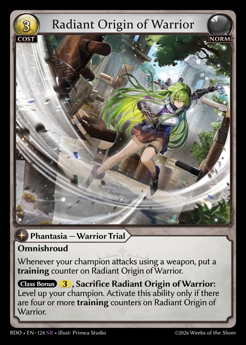 Radiant Origin of Warrior